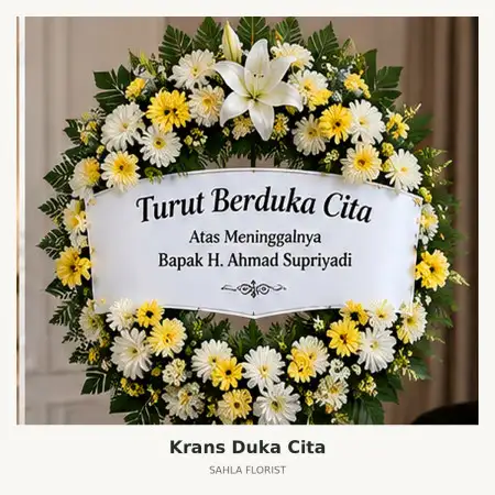 Krans Bunga Duka Rsup Fatmawati